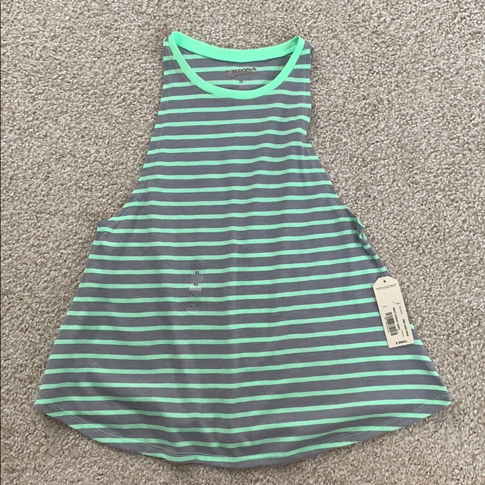 BRAND NEW Mint and Grey Tank